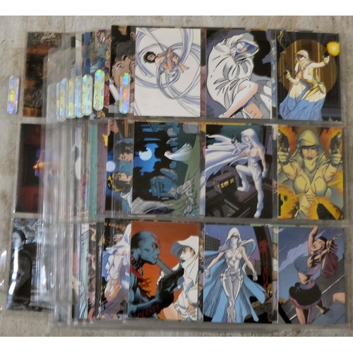 47 - Sci-fi related collectables: to include Star Wars figurines; and Lady Death trading cards