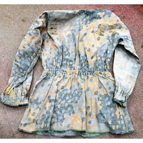 187 - A German SS camouflage smock(Please Note: this lot is subject to the statement made in the Auctionee... 