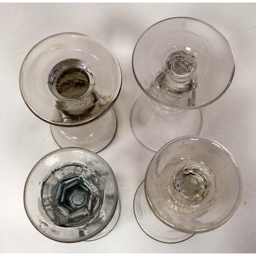 35 - 19thC glassware: to include a clear penny lick  4