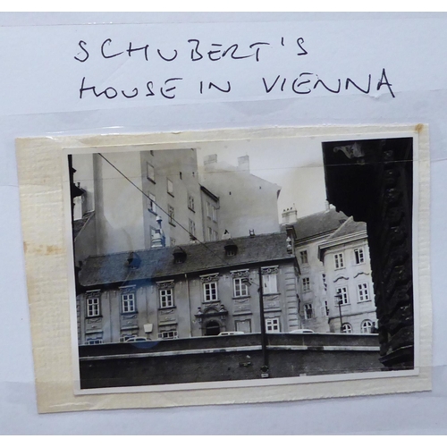 71 - After Robert Kasimir - 'Schuberts House in Vienna'  lithograph  bears a pencil signature&n... 