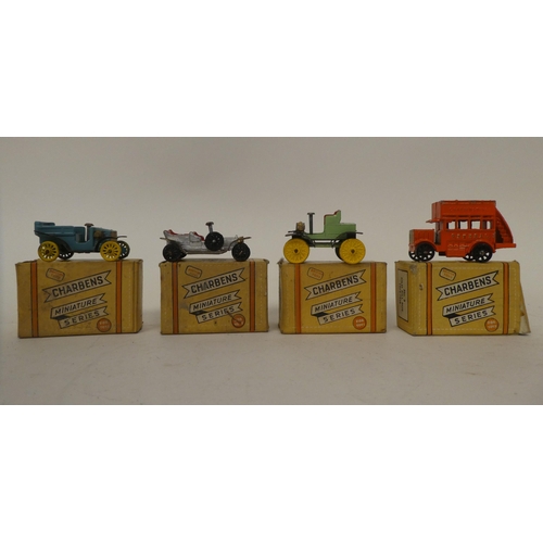 10 - Eleven Charbens miniature diecast model vehicles  boxed