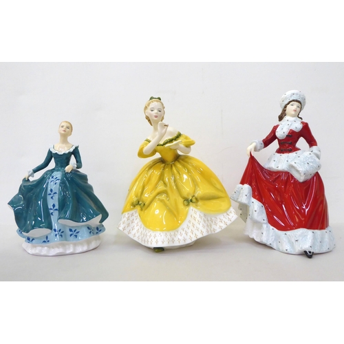 101 - Five Royal Doulton china figures: to include 'Happy Birthday'  HN4308  9