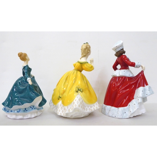 101 - Five Royal Doulton china figures: to include 'Happy Birthday'  HN4308  9