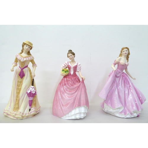 102 - Five Royal Doulton china figures: to include 'Miss Kay'  HN3659  9