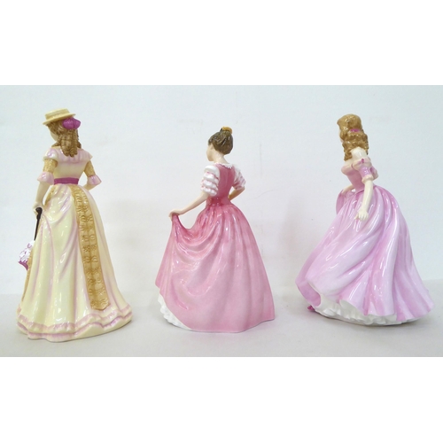 102 - Five Royal Doulton china figures: to include 'Miss Kay'  HN3659  9