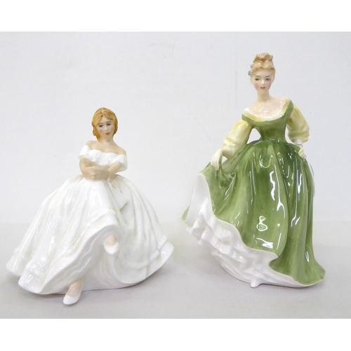 102 - Five Royal Doulton china figures: to include 'Miss Kay'  HN3659  9