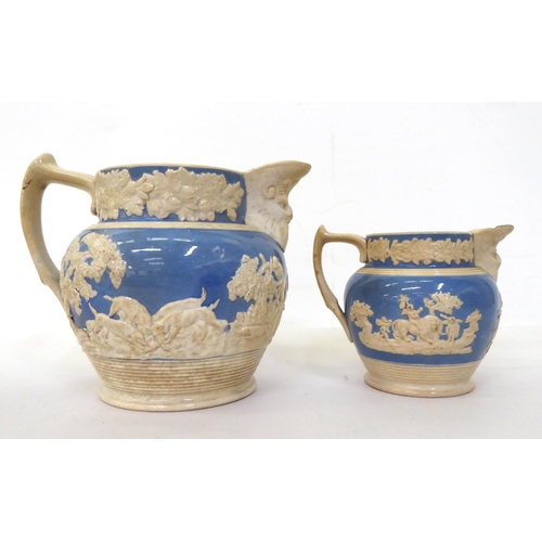 107 - Victorian and later ceramics: to include a pair of Royal Doulton china vases of tapered, hexagonal f... 