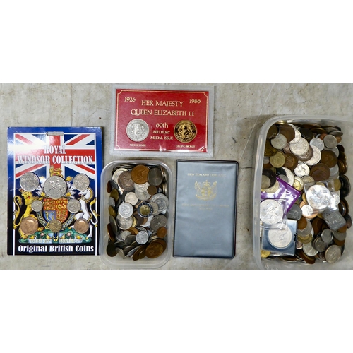 115 - Uncollated coins: to include early 20thC Indian examples 