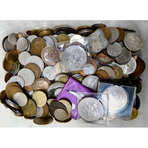 115 - Uncollated coins: to include early 20thC Indian examples 