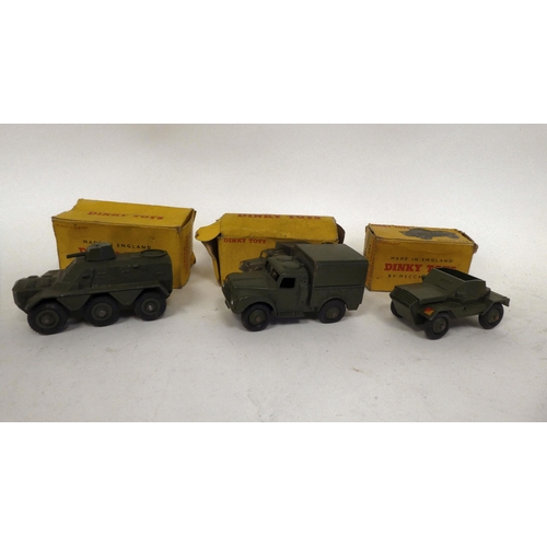 21 - Diecast model vehicles: to include a Dinky No.410 Bedford End Tipper  boxed