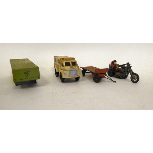 21 - Diecast model vehicles: to include a Dinky No.410 Bedford End Tipper  boxed