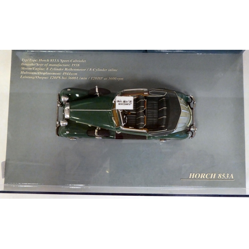 275 - A Minichamps 1.43 scale model Horch 853A  boxed