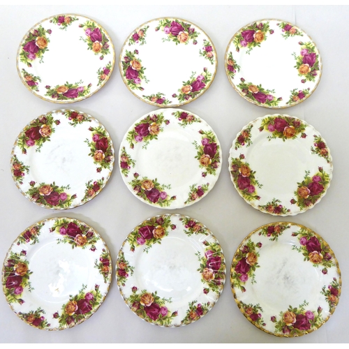 29 - Royal Albert bone china Old Country Roses pattern tableware