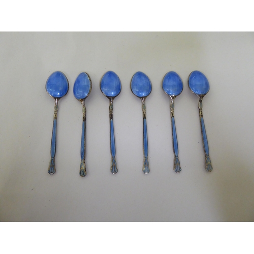 30 - Silver and white metal items: to include flatware  mixed marks