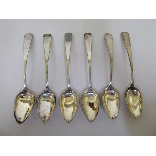 30 - Silver and white metal items: to include flatware  mixed marks