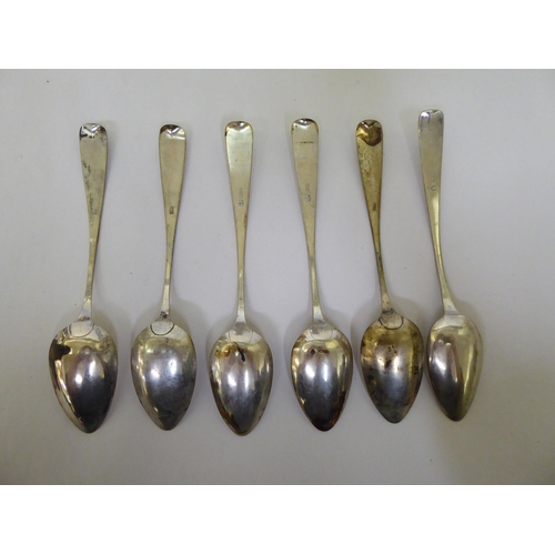 30 - Silver and white metal items: to include flatware  mixed marks