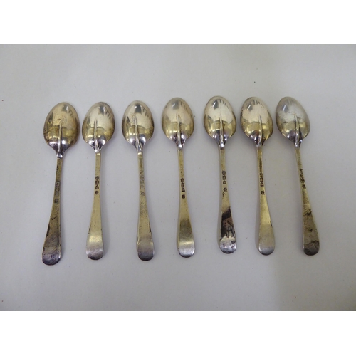 30 - Silver and white metal items: to include flatware  mixed marks