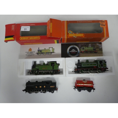 31 - 00 gauge model railway accessories: to include an LNER 0-6-0 locomotive  boxed