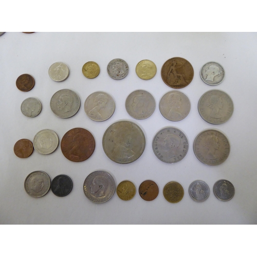 33 - Uncollated coins, medals and banknotes: to include American and British pre-decimal examples