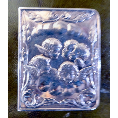 37 - Silver and silver plate items: to include a cigarette box  2