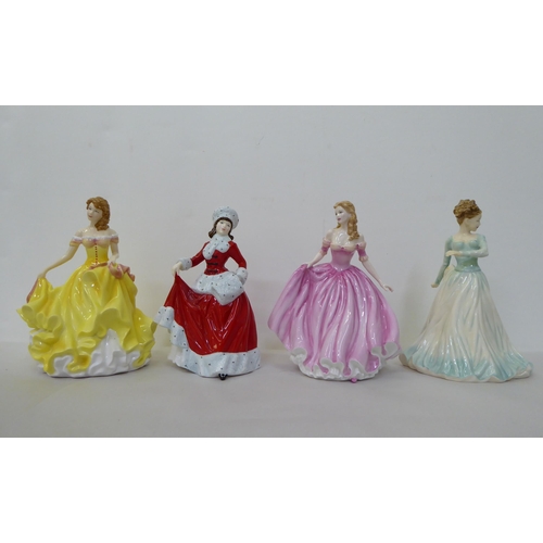 39 - Four Royal Doulton china figures: to include 'Summer'  HN5322  9