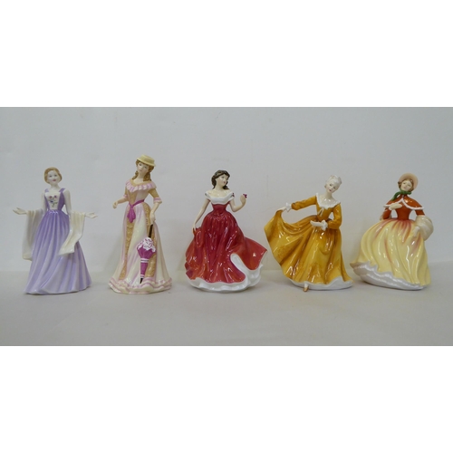 40 - Five Royal Doulton china figures: to include 'Julia'  HN4390  8