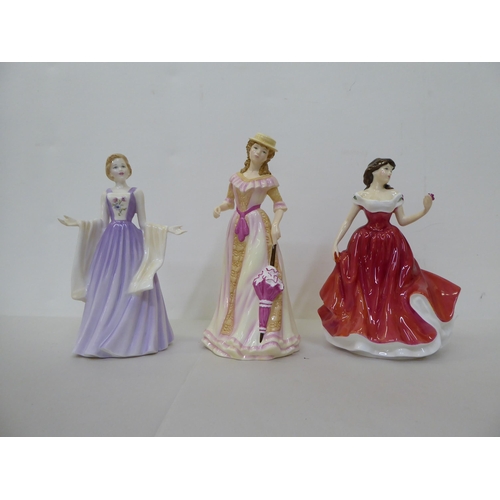 40 - Five Royal Doulton china figures: to include 'Julia'  HN4390  8