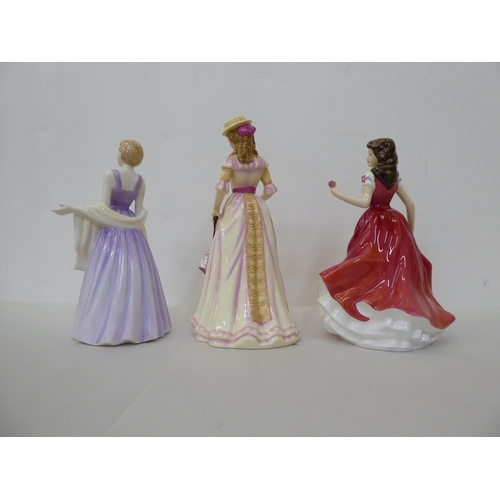 40 - Five Royal Doulton china figures: to include 'Julia'  HN4390  8