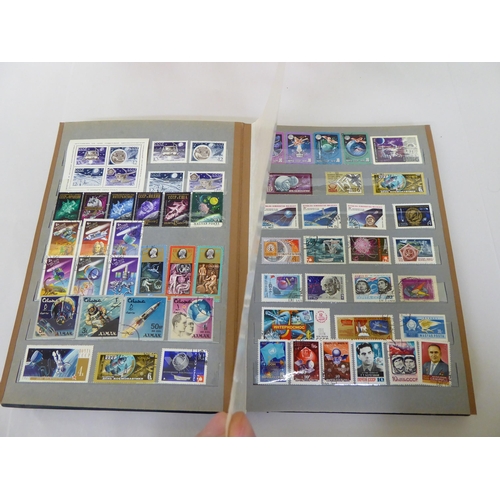 47 - A mixed lot: to include Russian postage stamps, celebrating space travel