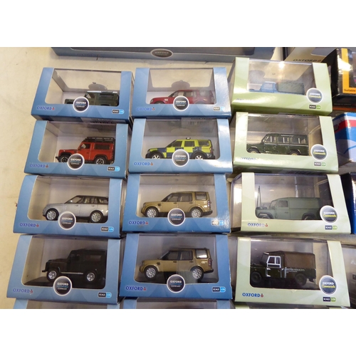 142 - Boxed diecast model vehicles, mainly by Oxford