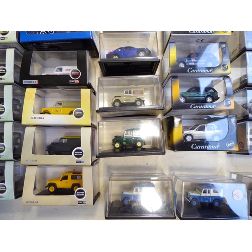 142 - Boxed diecast model vehicles, mainly by Oxford