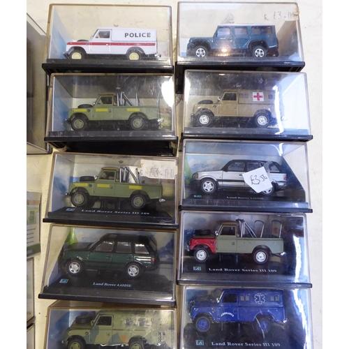 142 - Boxed diecast model vehicles, mainly by Oxford