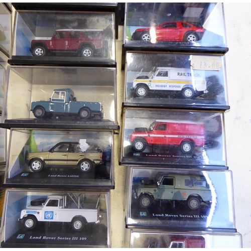 142 - Boxed diecast model vehicles, mainly by Oxford