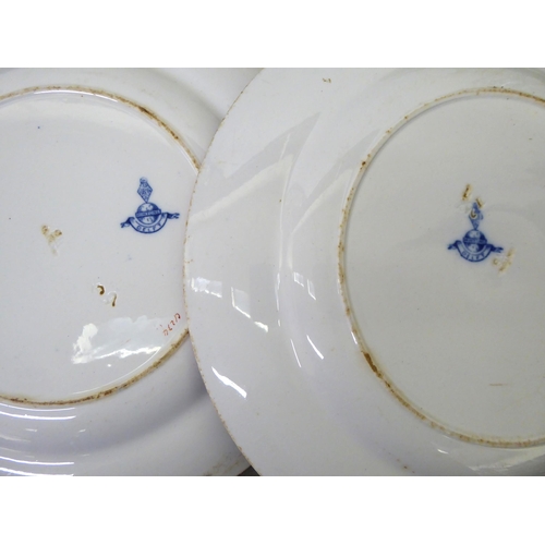 20 - Ceramics: to include an early 20thC Japanese porcelain plate, decorated with flora  8