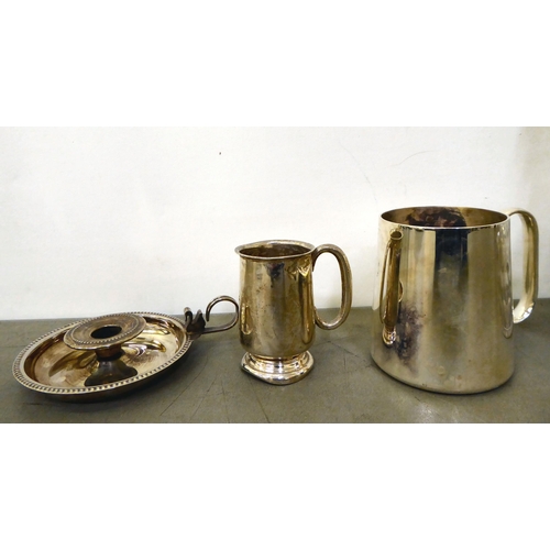 30 - A mixed lot: to include a silver Christening tankard  Birmingham 1932