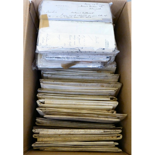 4 - Uncollated, unframed period indentures