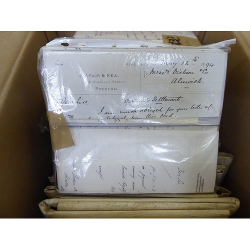 4 - Uncollated, unframed period indentures