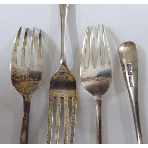 49 - Silver flatware, mainly spoons  mixed marks   (approx. gross weight 8ozs)