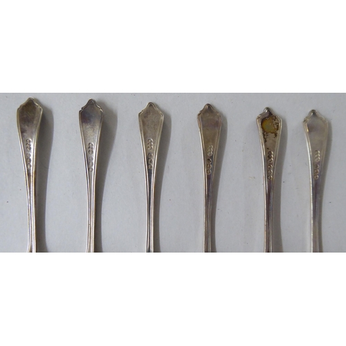 49 - Silver flatware, mainly spoons  mixed marks   (approx. gross weight 8ozs)