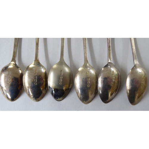 49 - Silver flatware, mainly spoons  mixed marks   (approx. gross weight 8ozs)