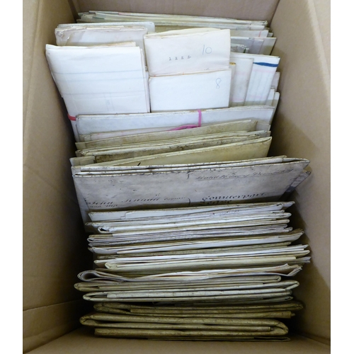 5 - Uncollated, unframed period indentures