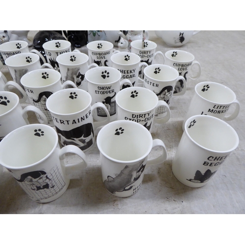 169 - Cat themed collectables: to include promotional mugs