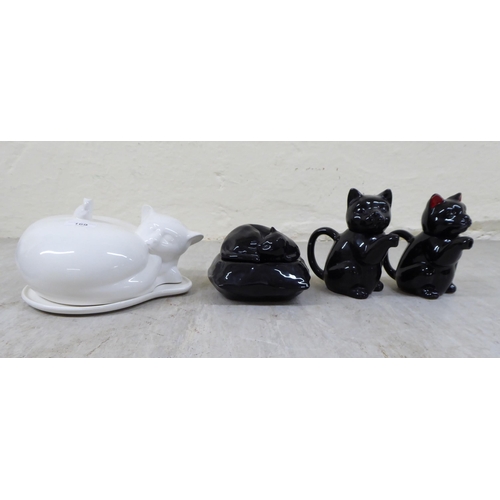 169 - Cat themed collectables: to include promotional mugs