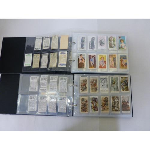 363 - Uncollated cigarette cards, loose and in albums  various themes: to include examples by Wills for Cr... 