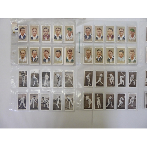 363 - Uncollated cigarette cards, loose and in albums  various themes: to include examples by Wills for Cr... 