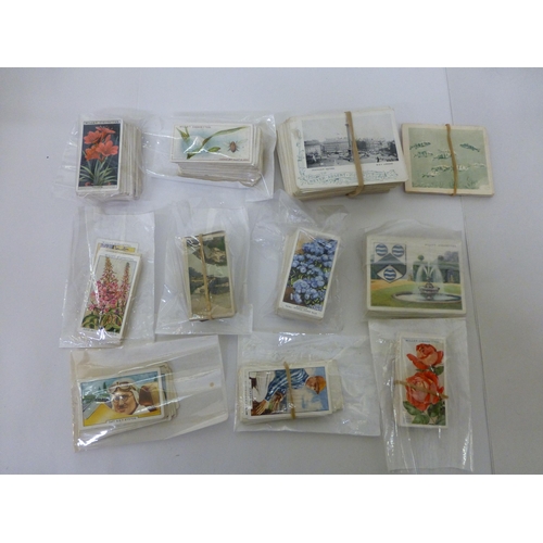 363 - Uncollated cigarette cards, loose and in albums  various themes: to include examples by Wills for Cr... 