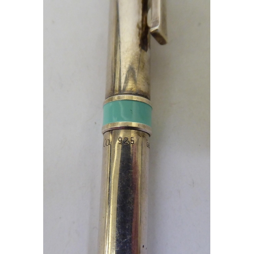 1 - A Tiffany & Co silver cased pen