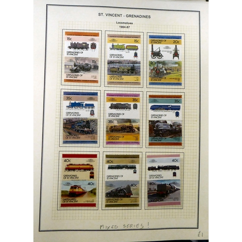 40 - Uncollated postage stamps: to include stock books and albums