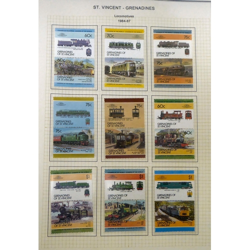 40 - Uncollated postage stamps: to include stock books and albums