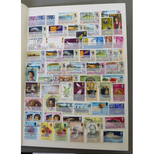 40 - Uncollated postage stamps: to include stock books and albums